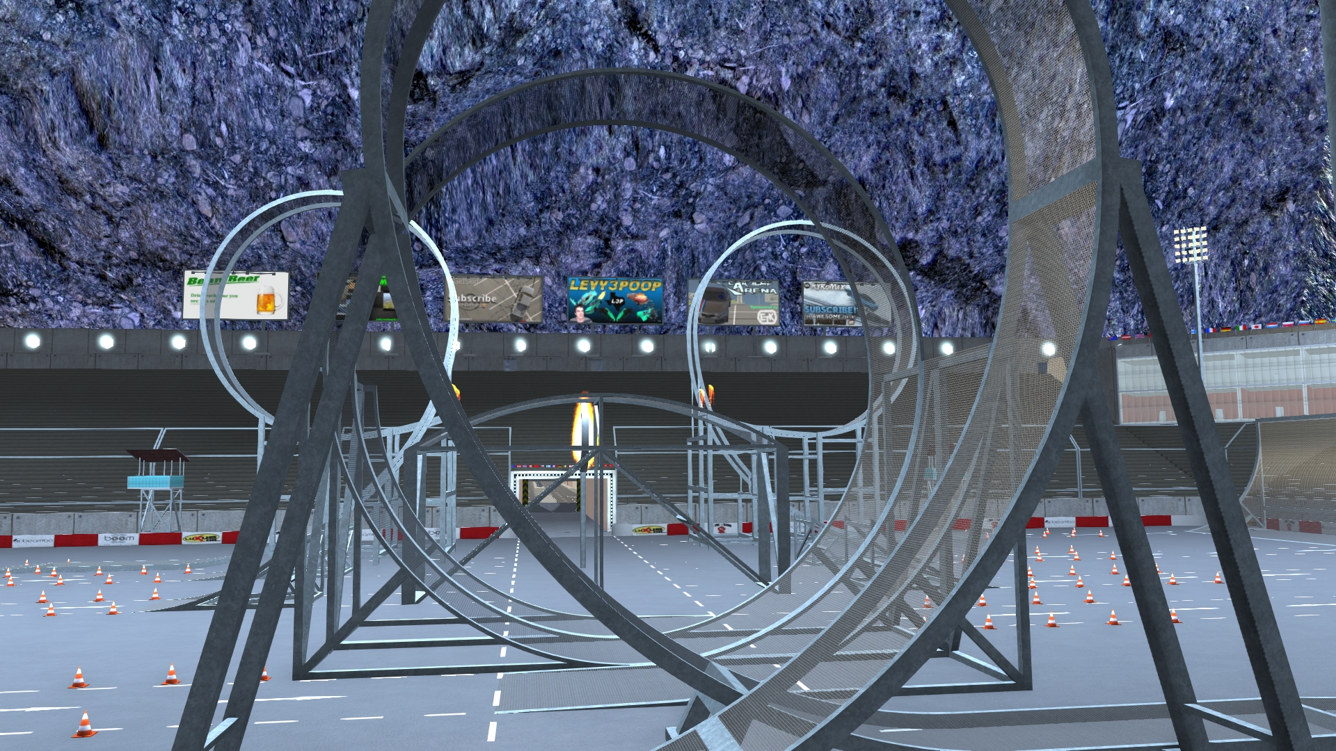 Beta Car Jump Arena BeamNG