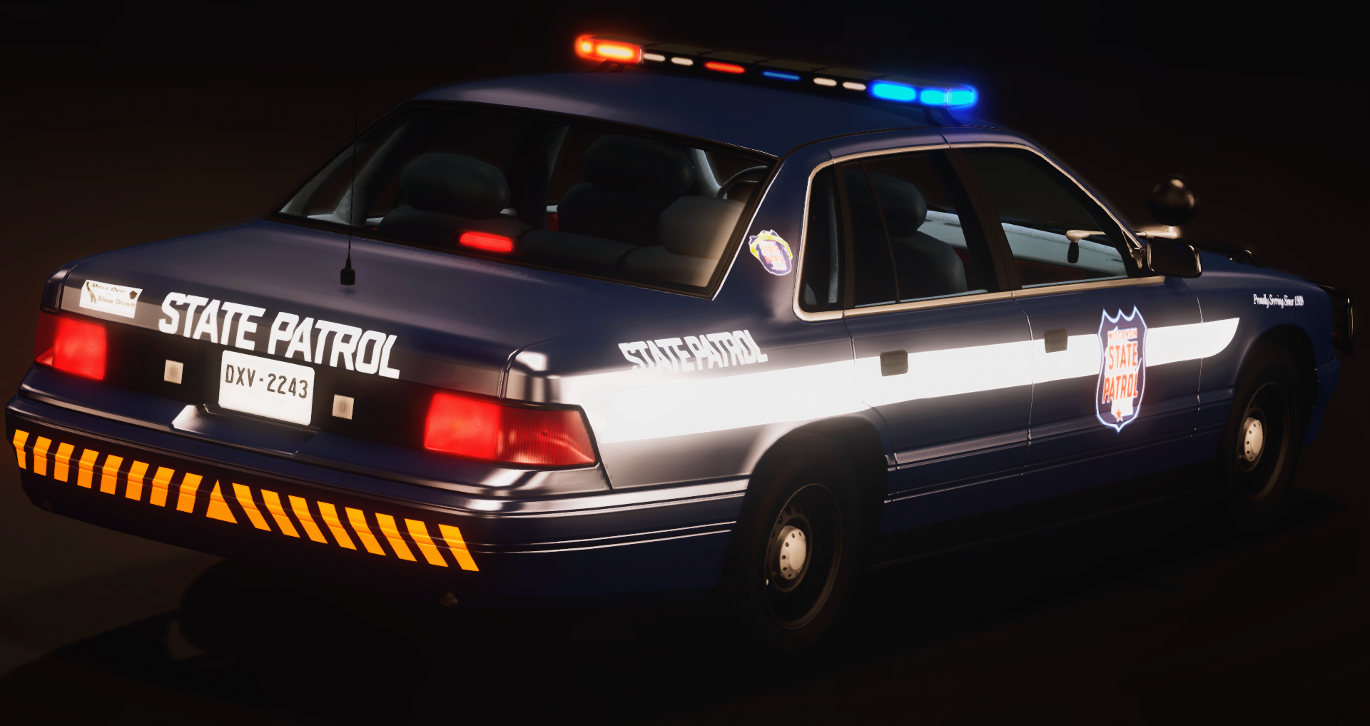 Beta Wisconsin State Patrol Livery Beamng - wisconsin state patrol roblox