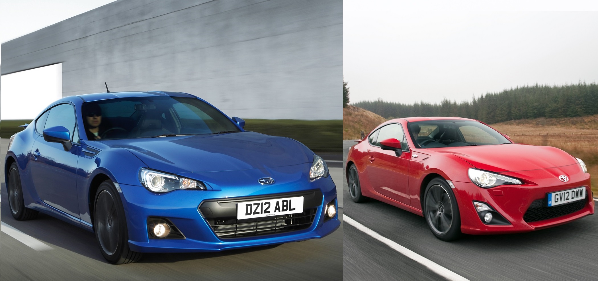 subaru brz Рё toyota gt 86