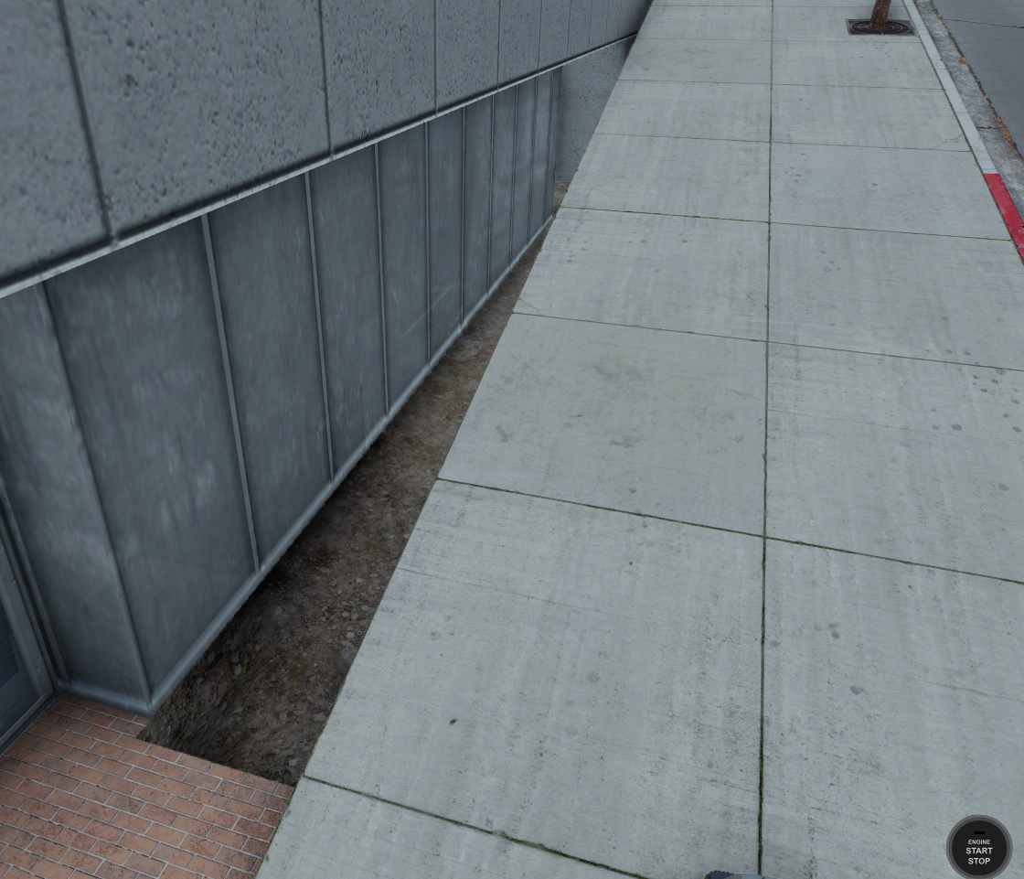 Map error outside West Coast USA Police Station BeamNG