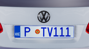 MontenegrinPoliceLicensePlate2008-II.png