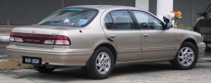Nissan_Cefiro_second_generation_first_facelift_rear_Serdang.jpg