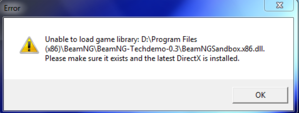 unable to load game library beamng drive full version unable to load game library beamng drive full version