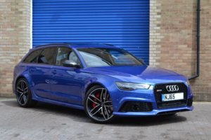 Audi rs6 синяя