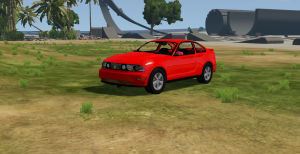 mustang beamng mod