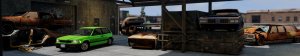 1BeamNGGreenCOVETatRUSTYCARWRECKINGYARDcopy.jpg