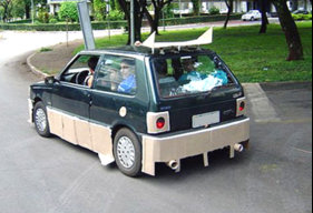 Riced Fiat Uno