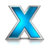 Blue X